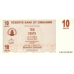 P35 Zimbabwe - 10 Cents Year 2006/2007 (Bearer Cheque)